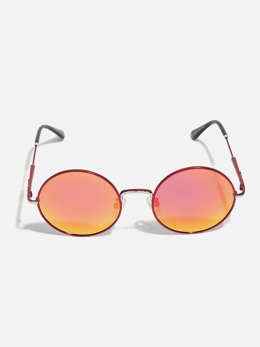 Gradient Lens Brown Oval Sunglass