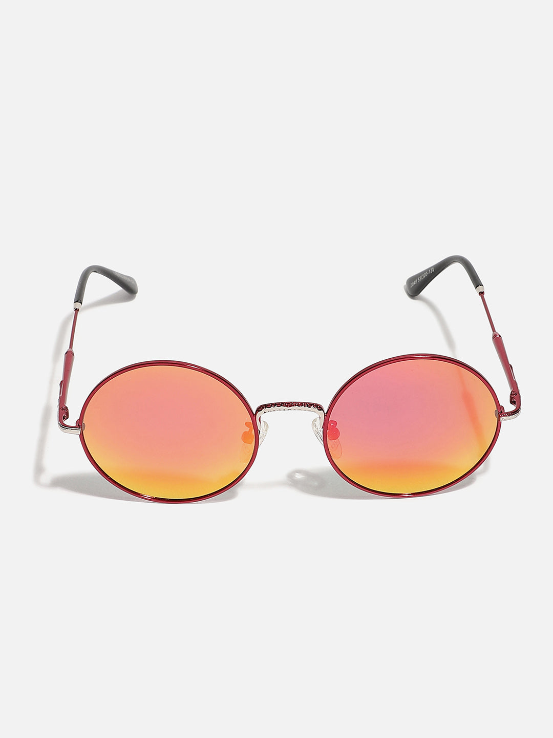 Gradient Lens Brown Oval Sunglass