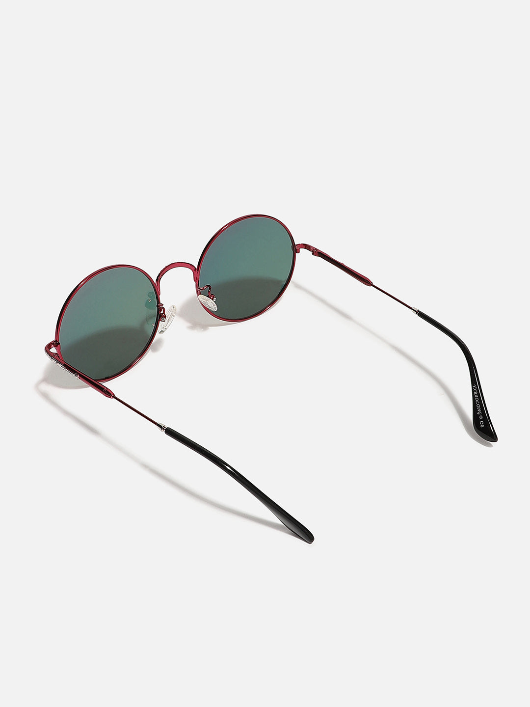 Gradient Lens Brown Oval Sunglass