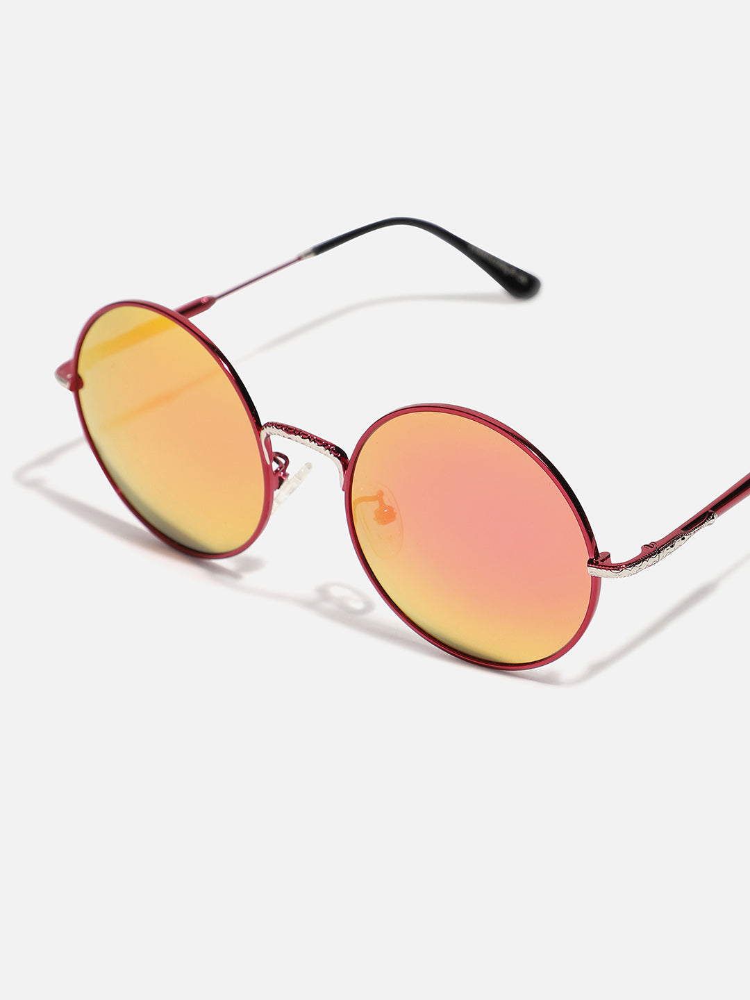 GRADIENT LENS BROWN OVAL SUNGLASS