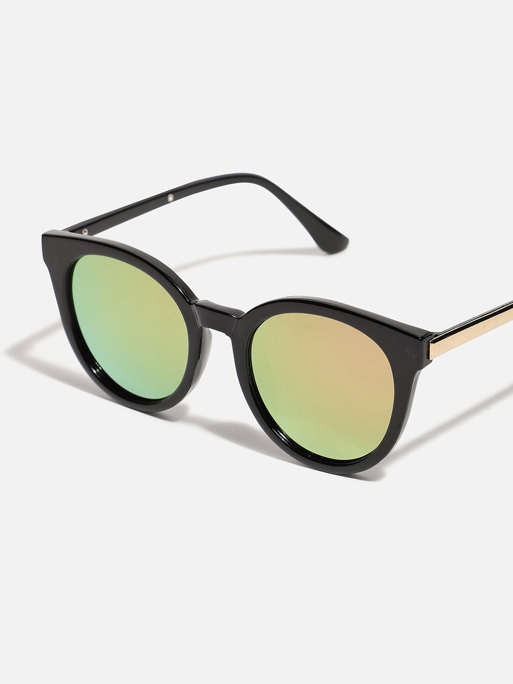 HAUTE SAUCE BLACK WAYFARER SUNGLASSES