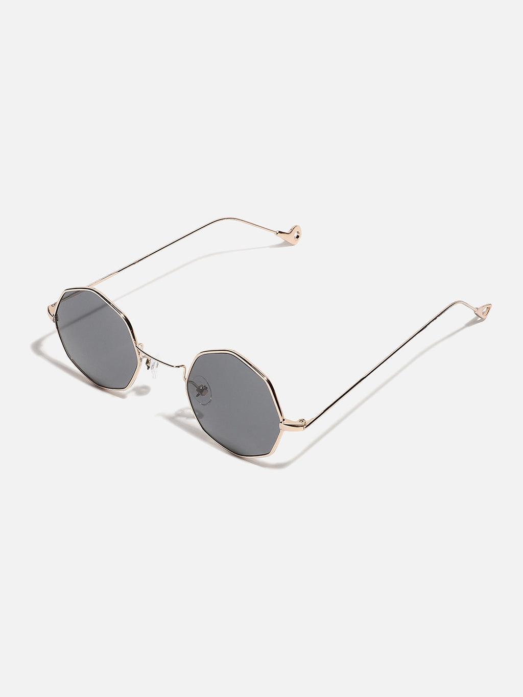 Gold Round Sunglass