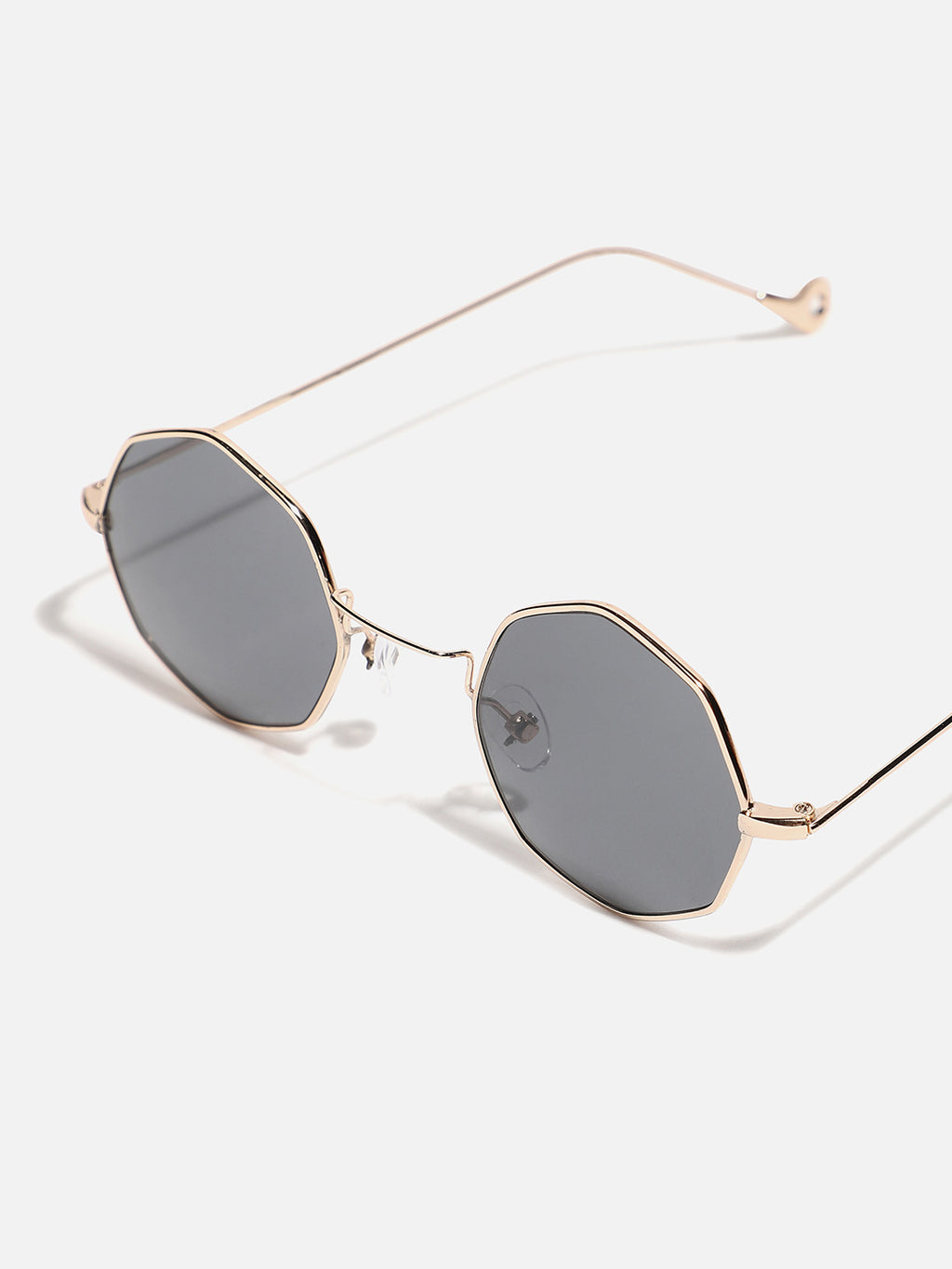 GOLD ROUND SUNGLASS