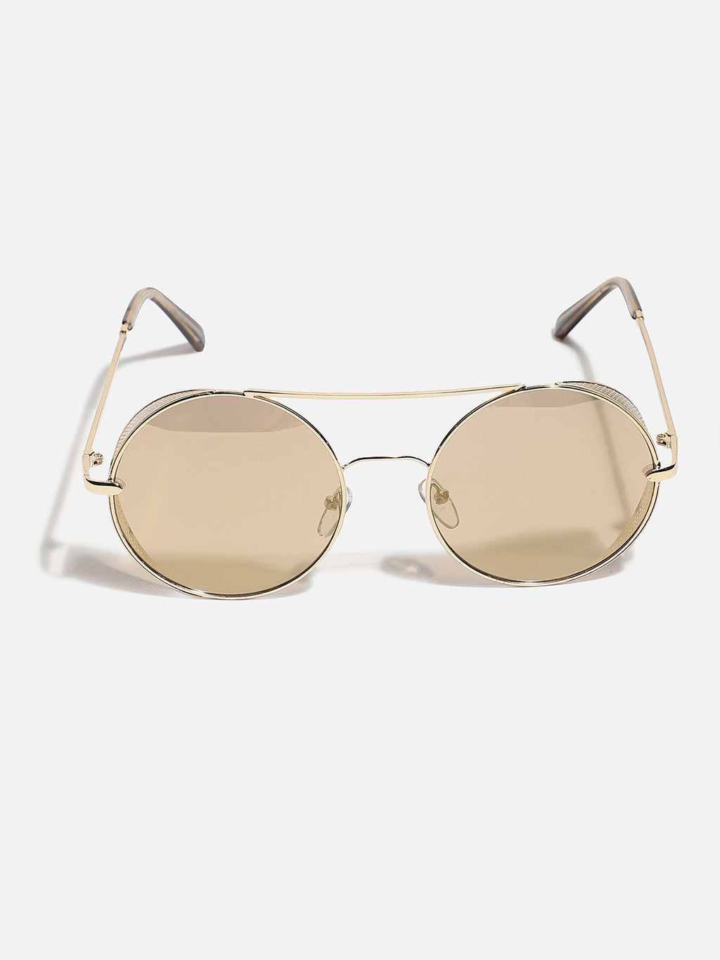 Gold Round Sunglass