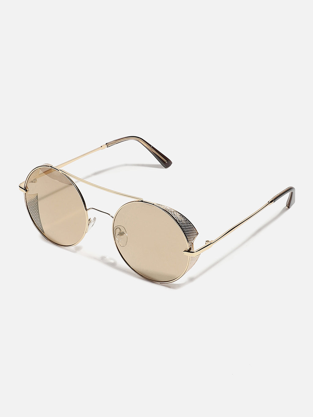 Gold Round Sunglass