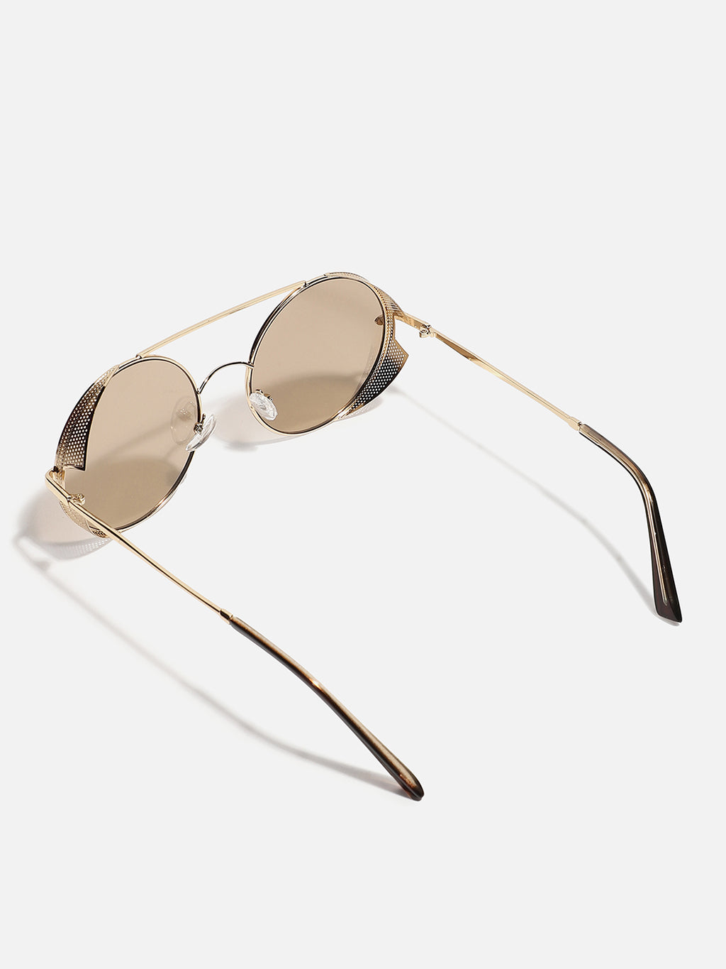 Gold Round Sunglass