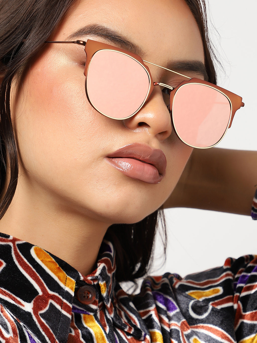 Pink Wayfarer Sunglass
