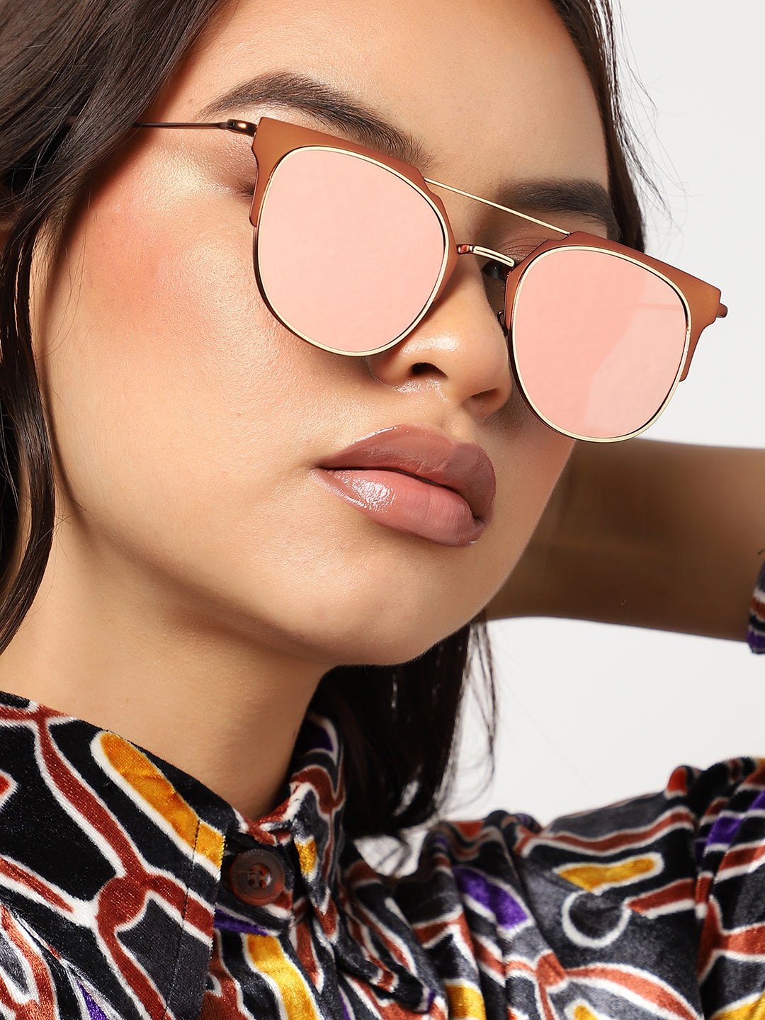 Pink Wayfarer Sunglass