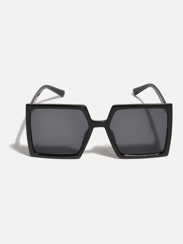 Black Rectangular Sunglass