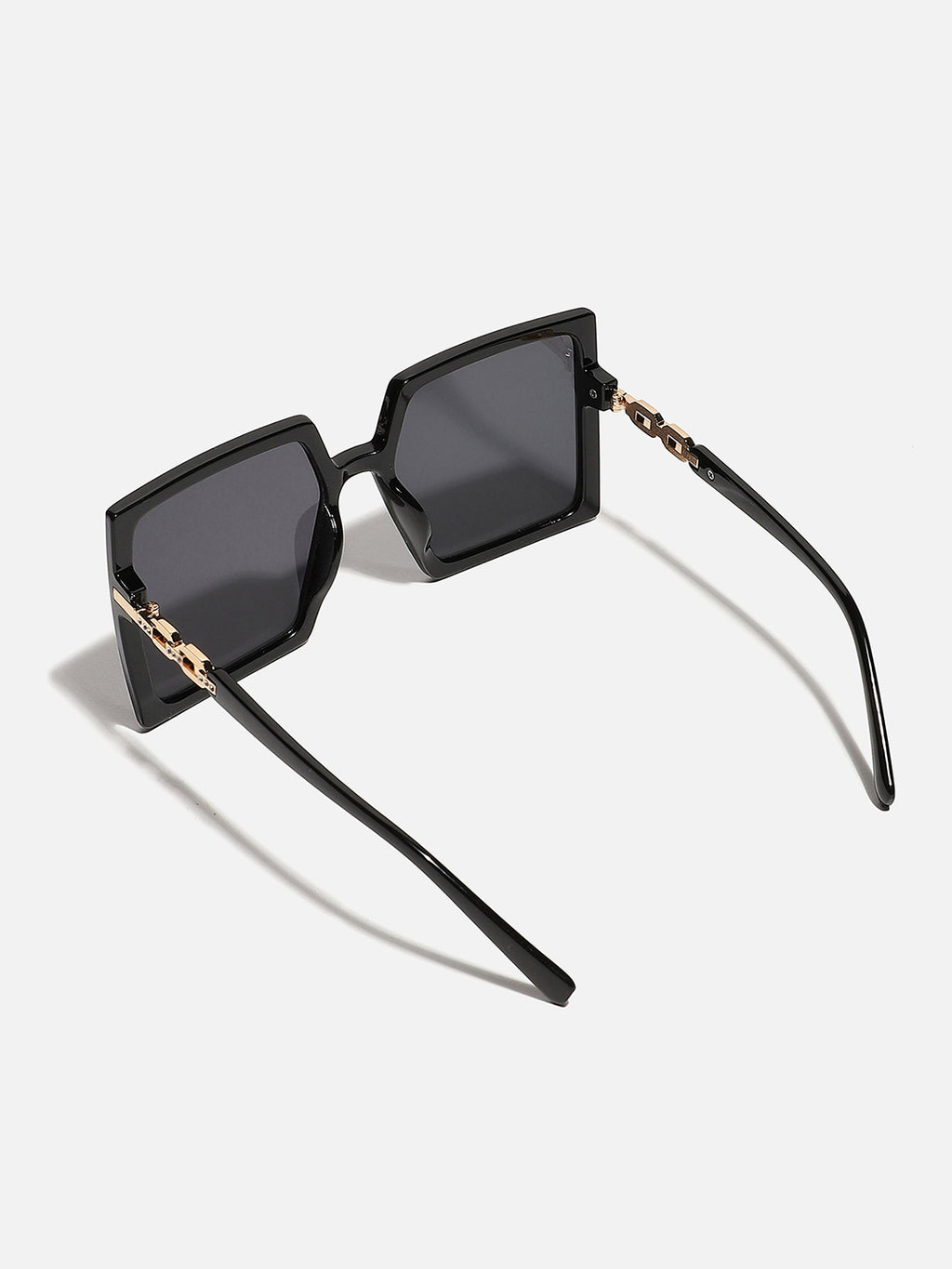 Black Rectangular Sunglass