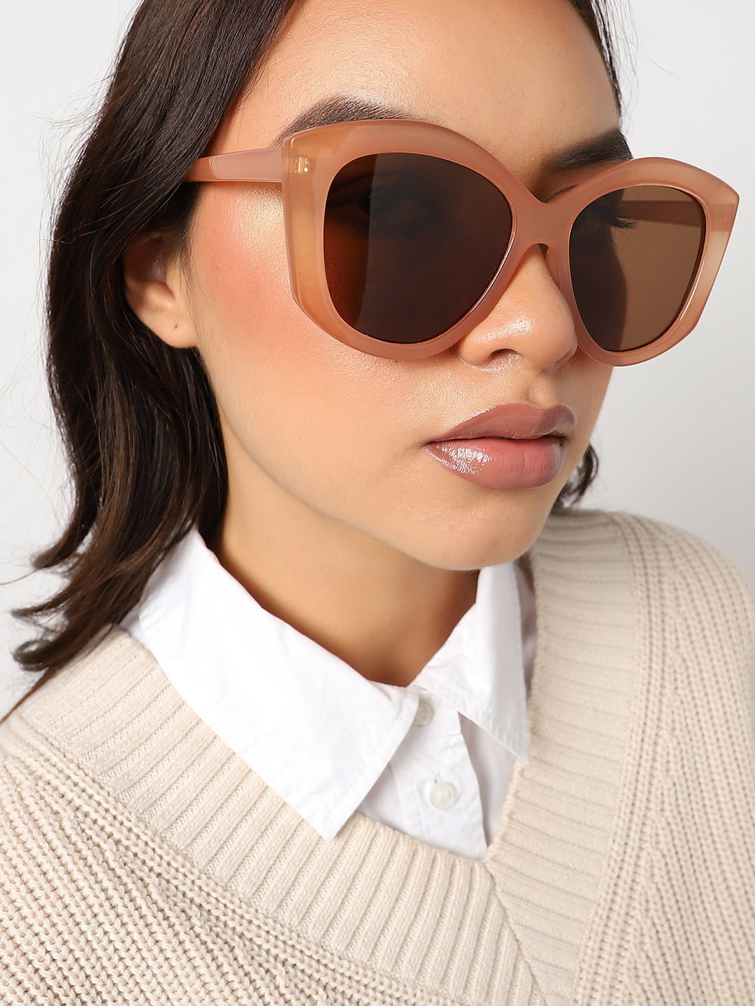 Brown Wayfarer Sunglass