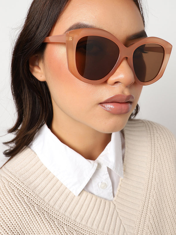 Brown Wayfarer Sunglass