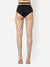 Women black fishnet stockings