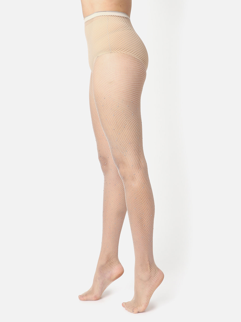 Embellished Fishnet Stockings