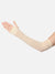 Beige Solid Detachable Arm Sleeves