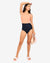 Women double colour one piece swimsuit
