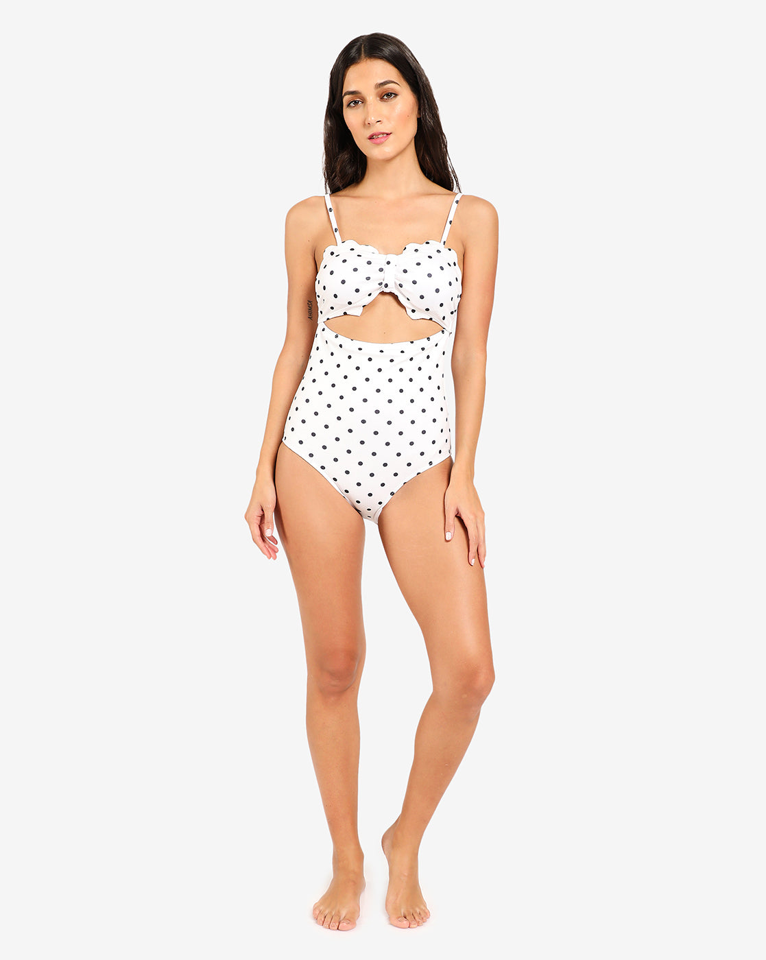 Polka Dot One Piece Swimsuit