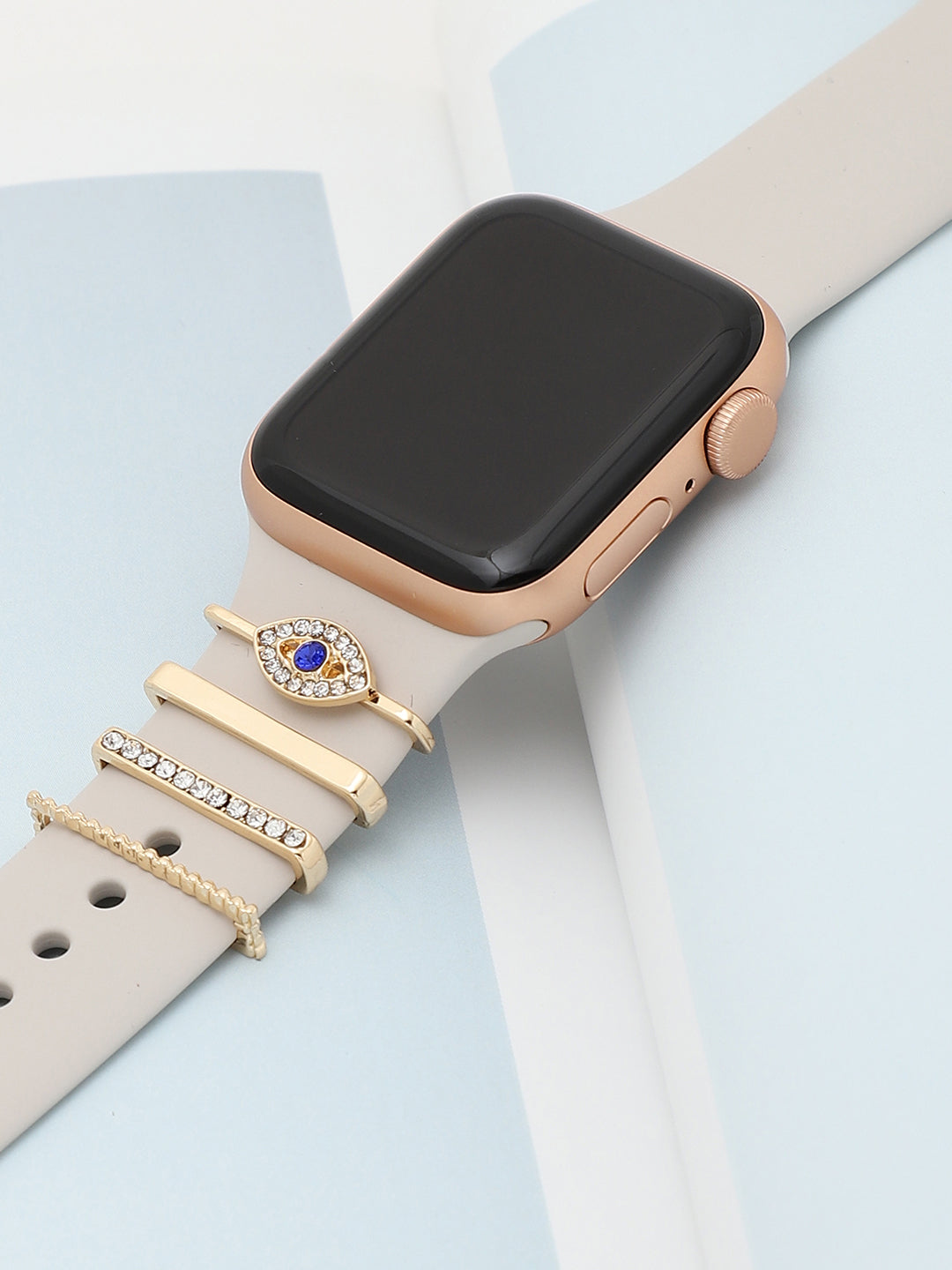 Clara Evil Eye Embellished Glide Charm