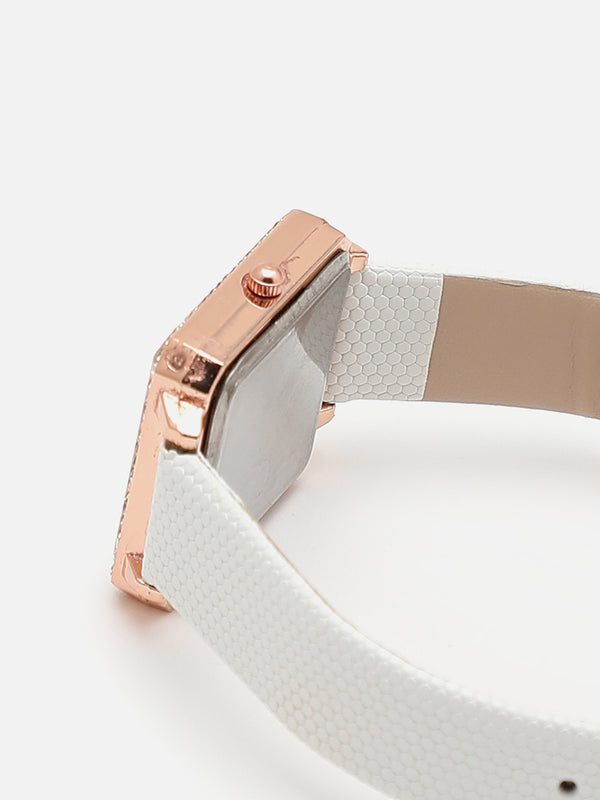 White Analogue Watch