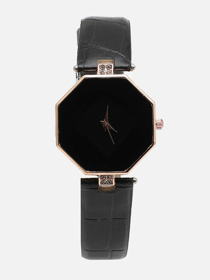 Black Analogue Watch