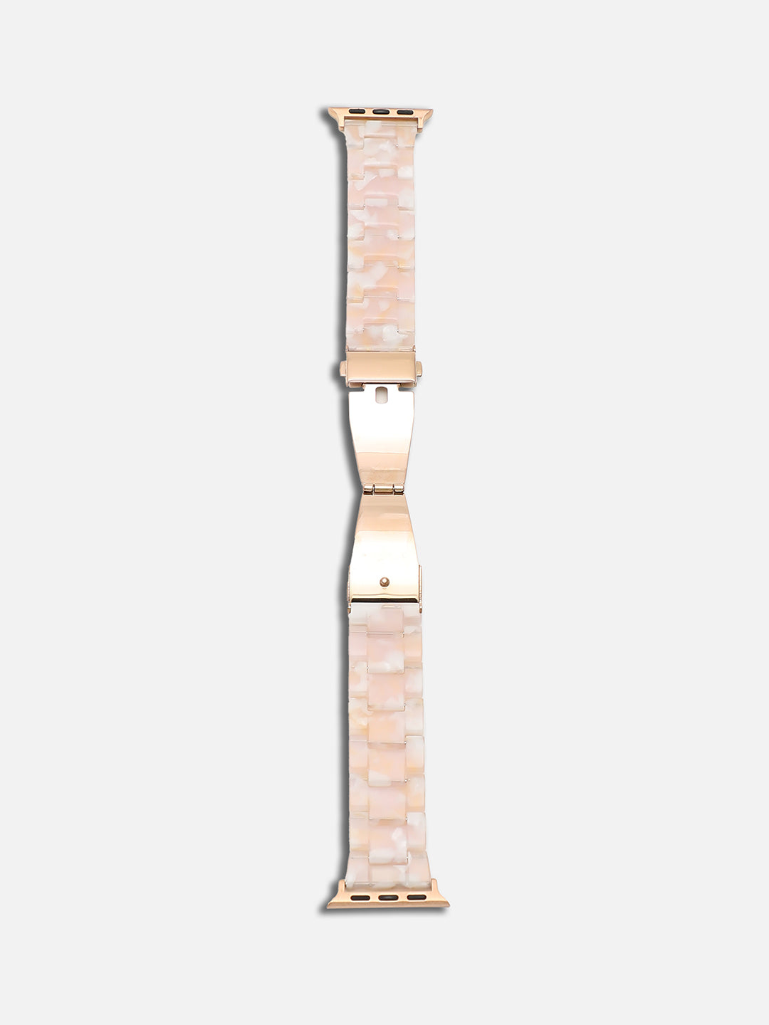 Women Peach Textured Apple Watch Straps