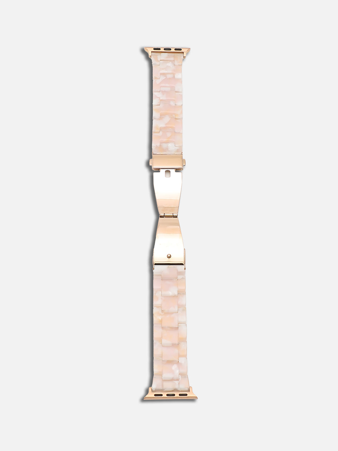 Women Peach Textured Apple Watch Straps