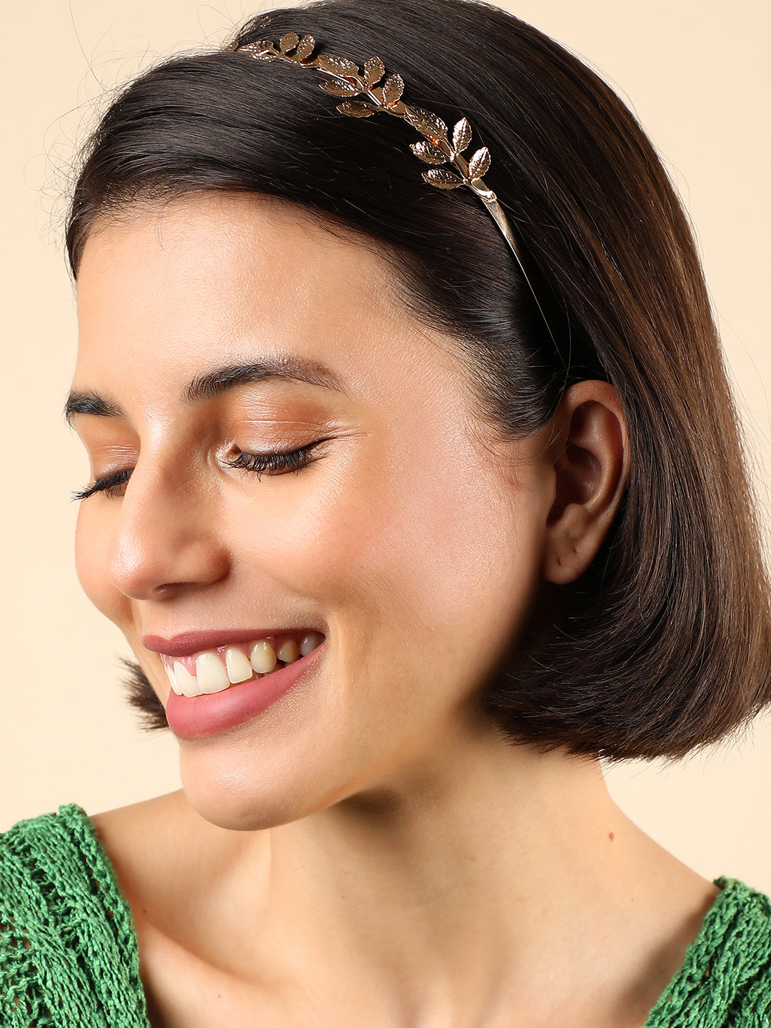 Gold Plated Designer Hairband