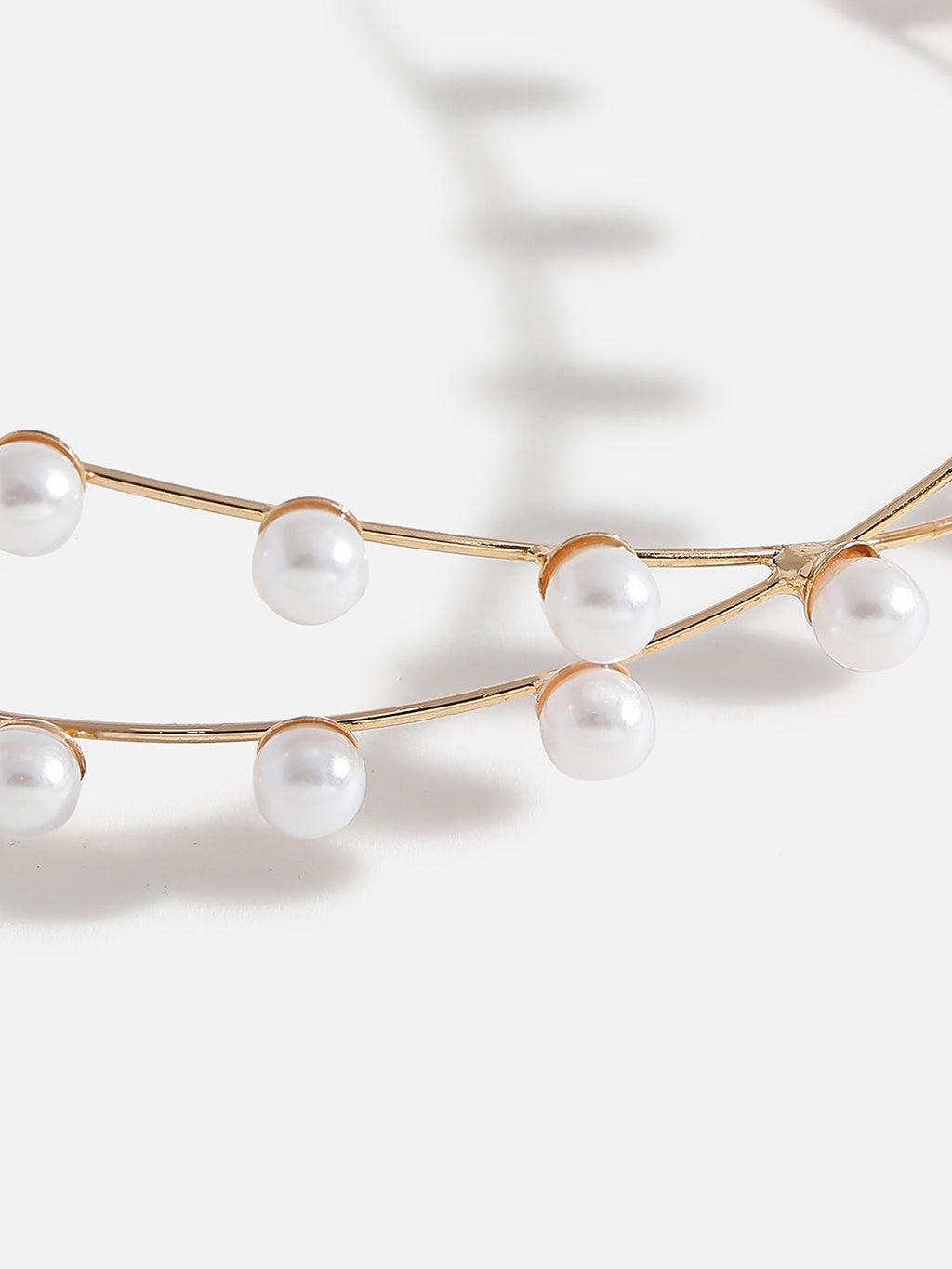 Gold Plated Pearl Hairband