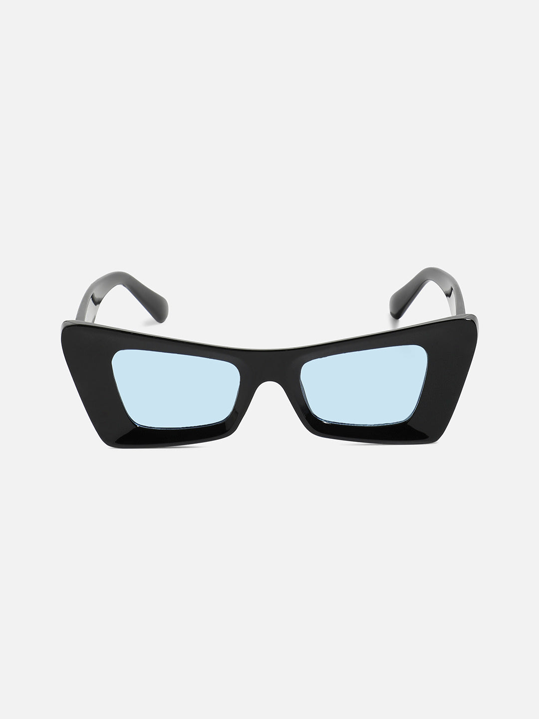 Solid Cateye Sunglasses - Black