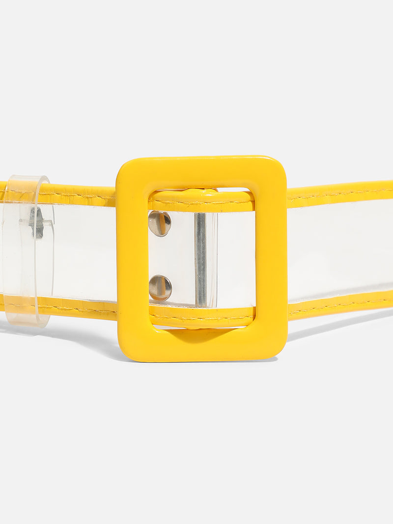 Transparent Waist Belt