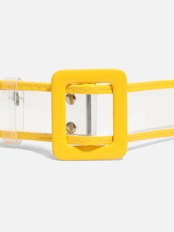 Transparent Waist Belt