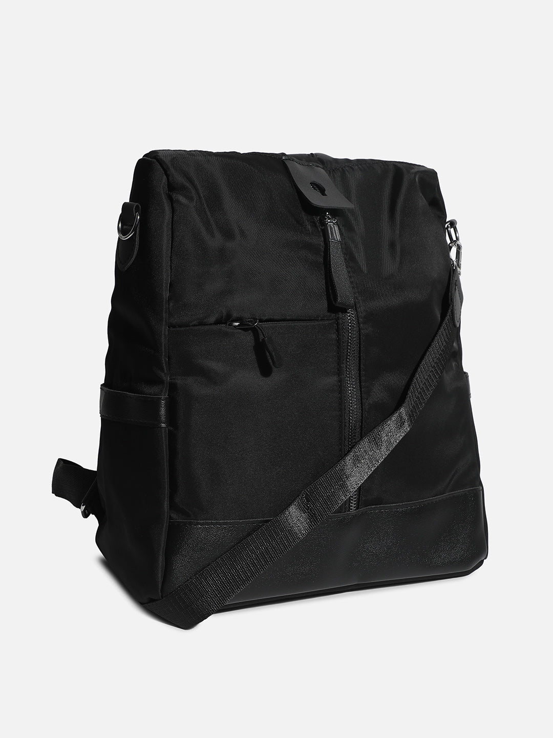 Solid Casual Backpack