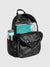 Zip-Front Curve Mini Backpack - Black