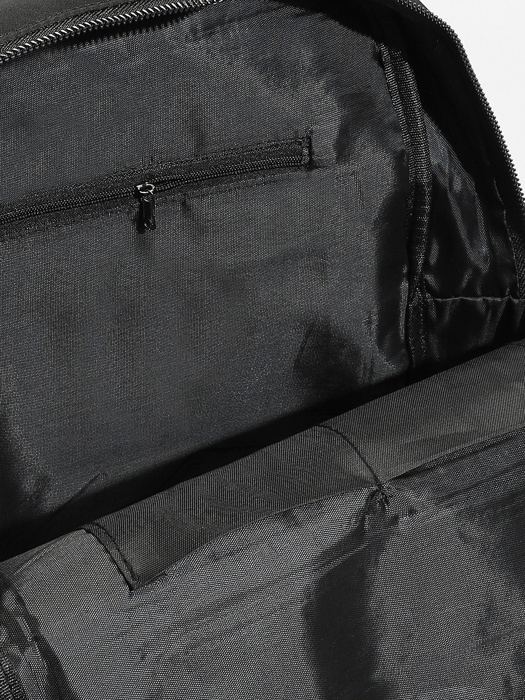 Contrast Flap Backpack - Black