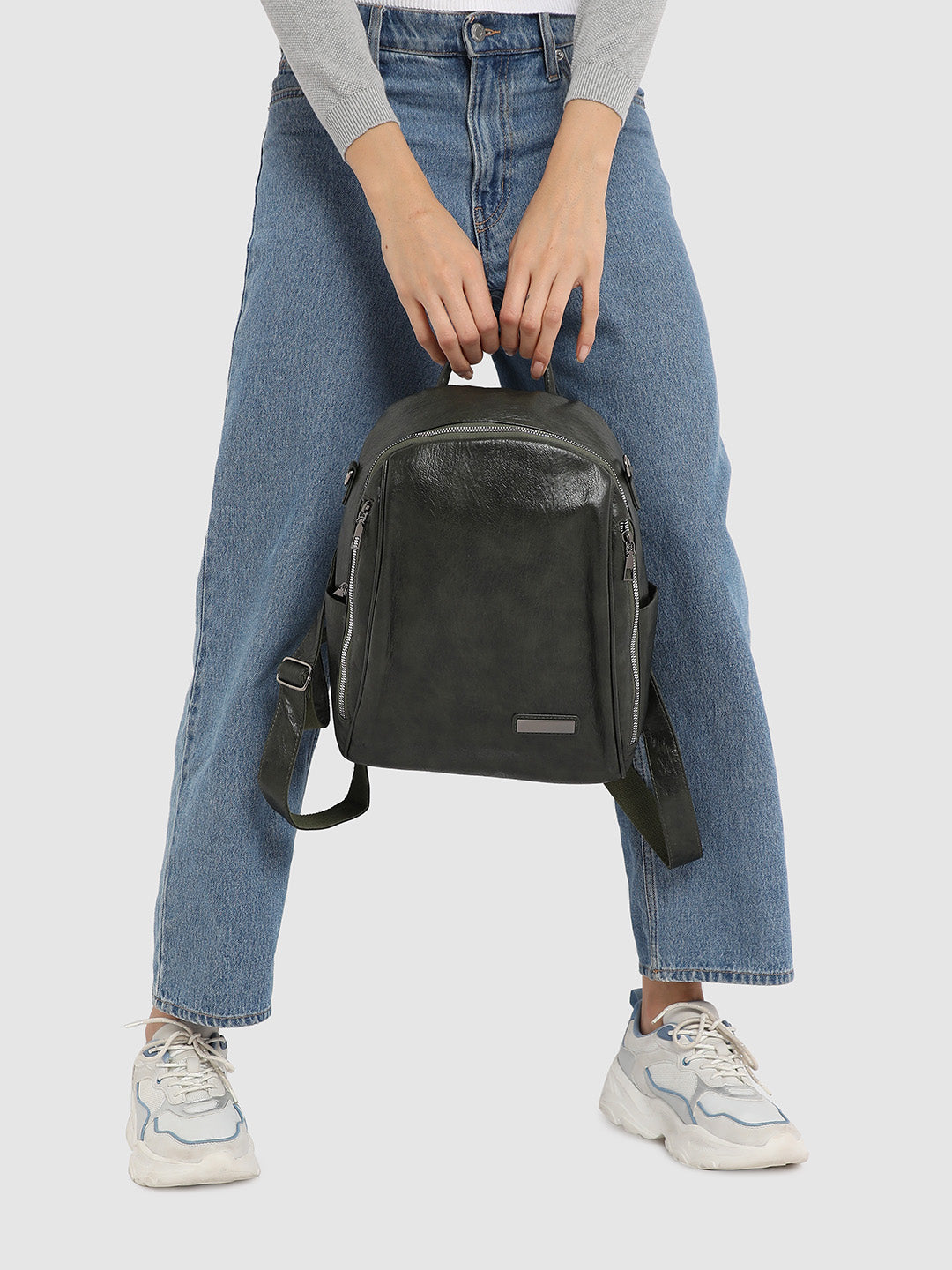 On The Go Backpack - Forest Green