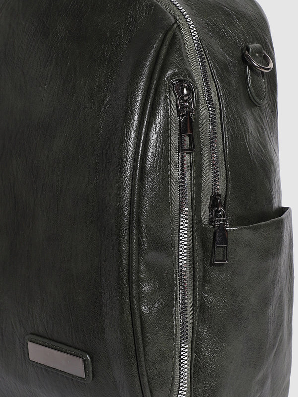 On The Go Backpack - Forest Green