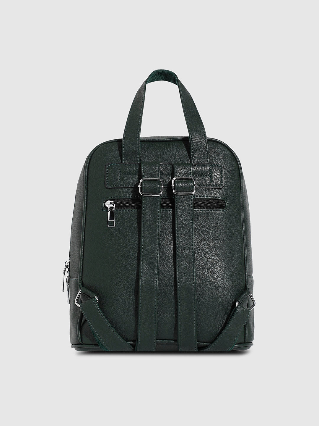 Top Handle Backpack - Forest Green