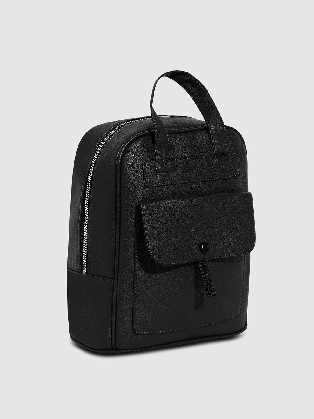 Top Handle Backpack - Black