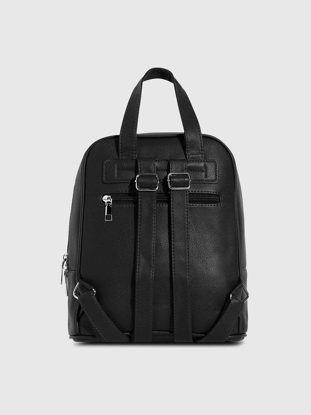 Top Handle Backpack - Black
