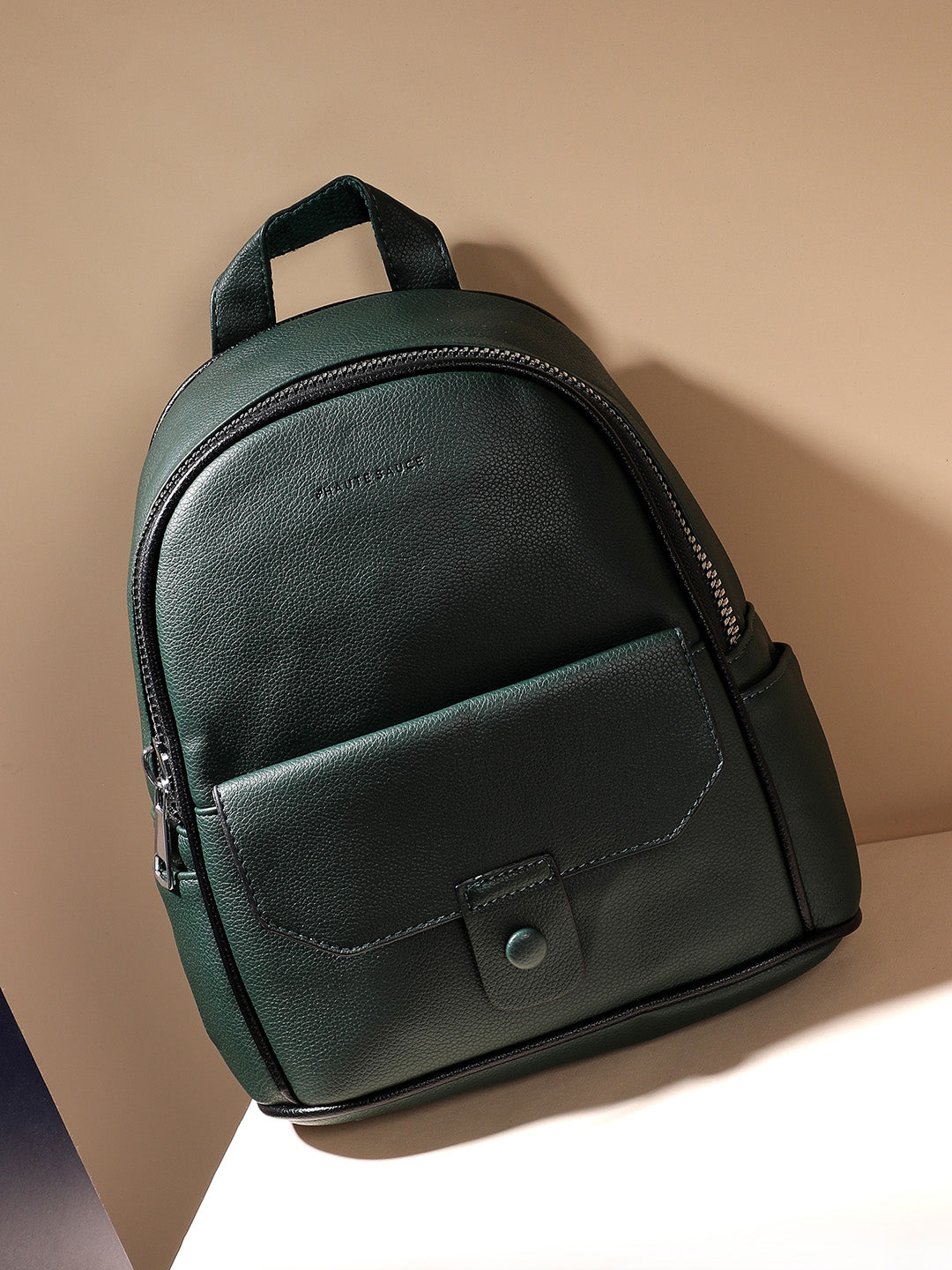 Elevated Round Mini Backpack - Forest Green