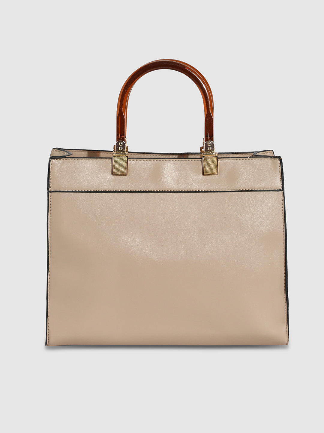 Everyday Croc Handbag - Beige