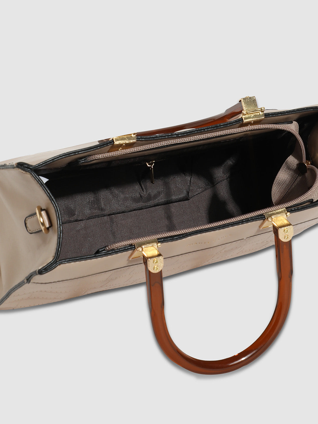 Everyday Croc Handbag - Beige