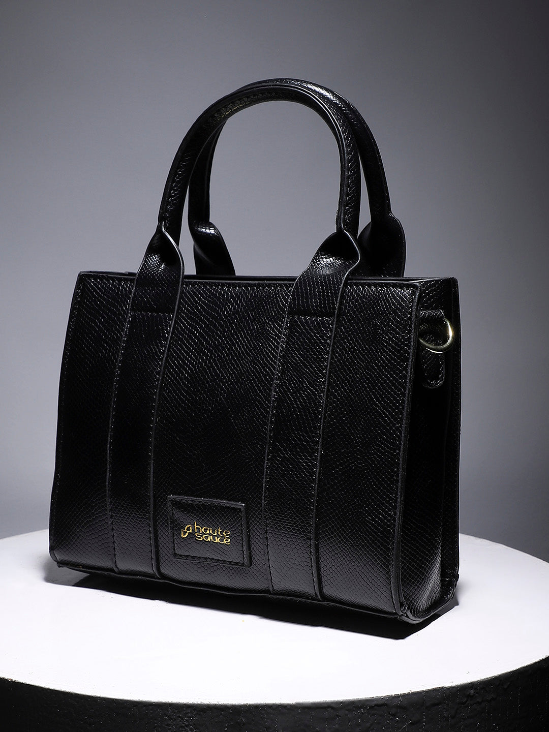 Croc Mini Handbag - Black