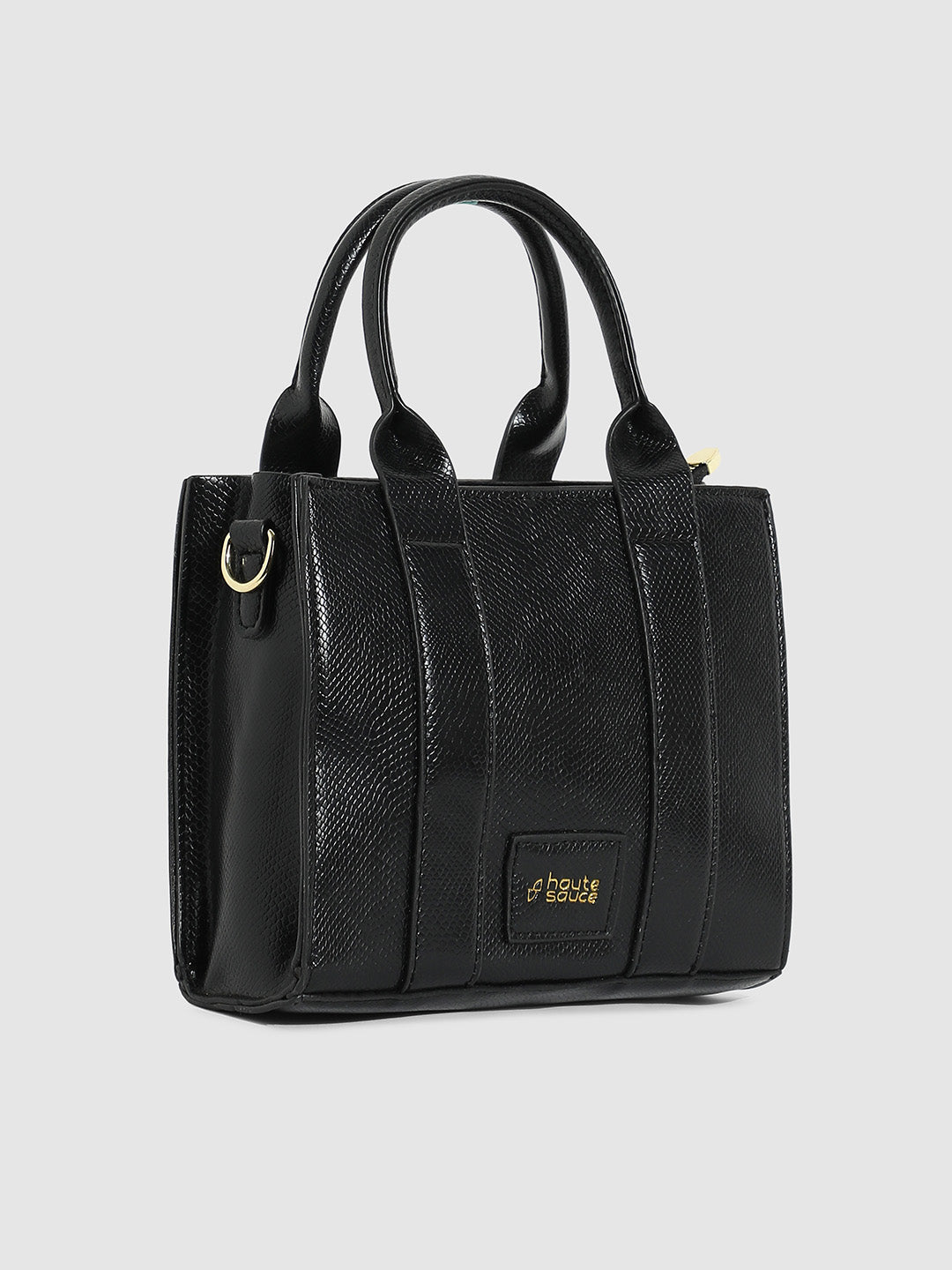 Croc Mini Handbag - Black