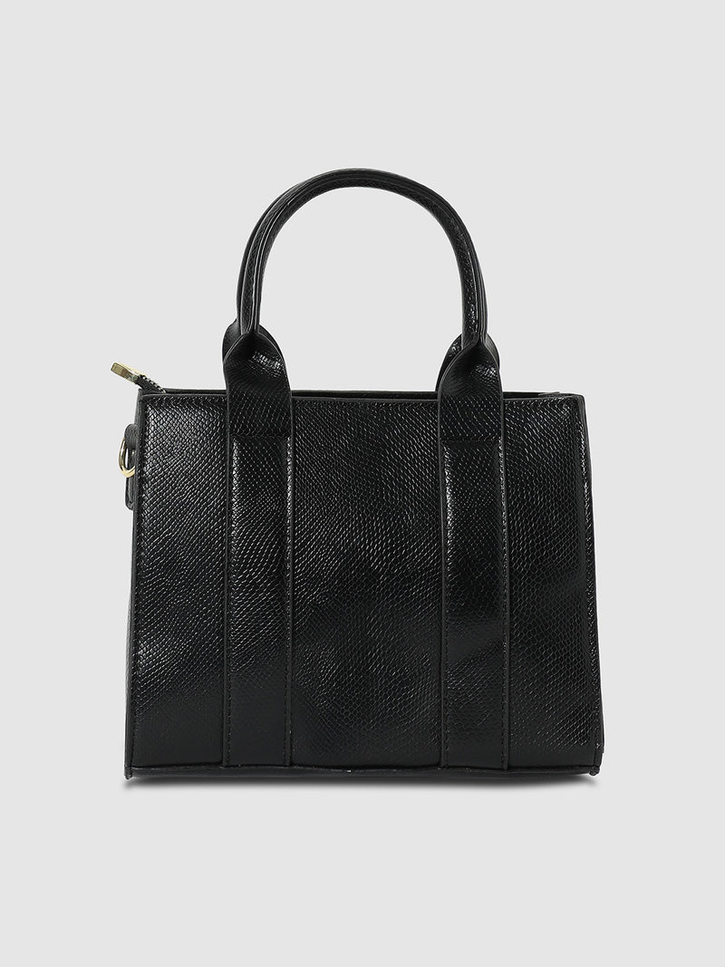 Scale Mini Handbag - Black