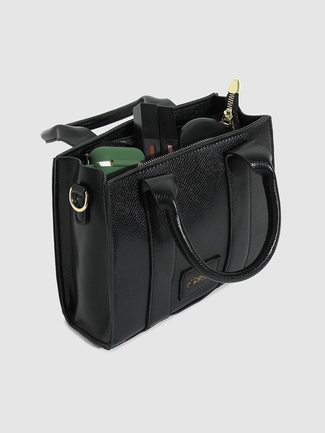 Croc Mini Handbag - Black
