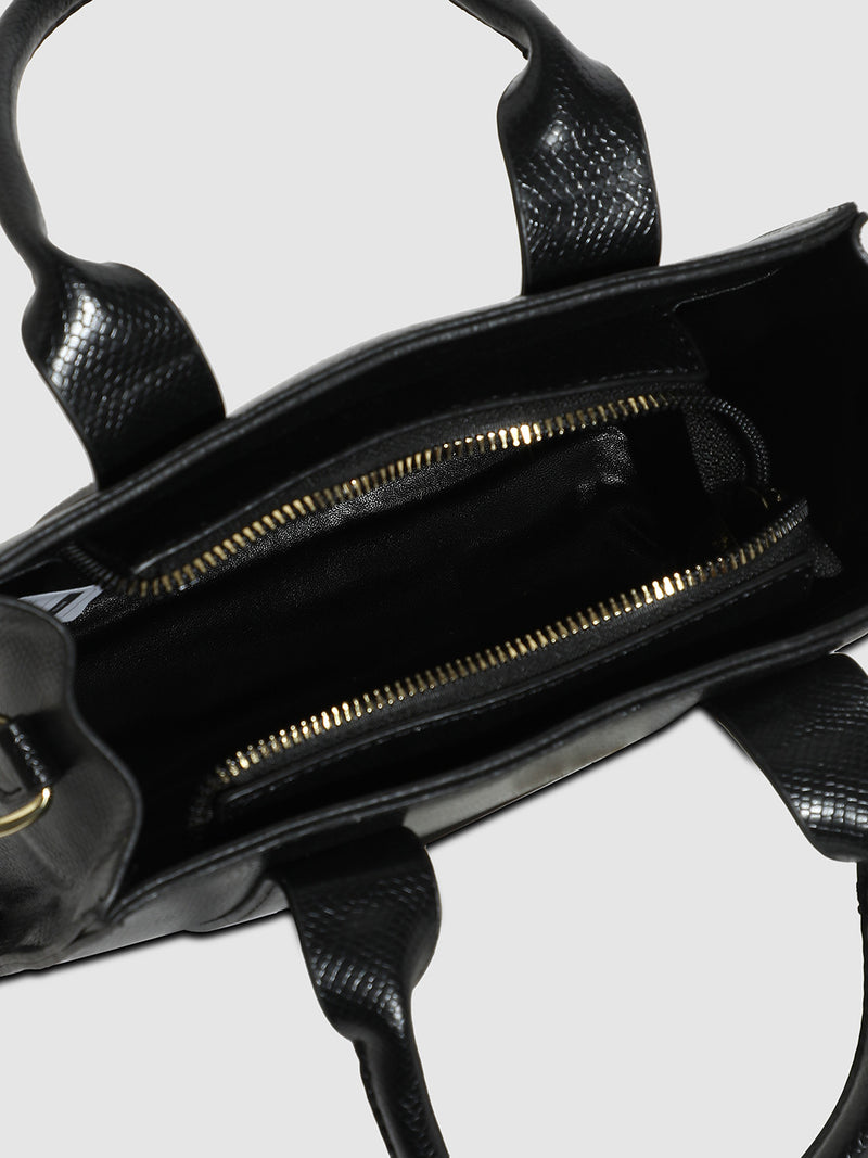 Scale Mini Handbag - Black