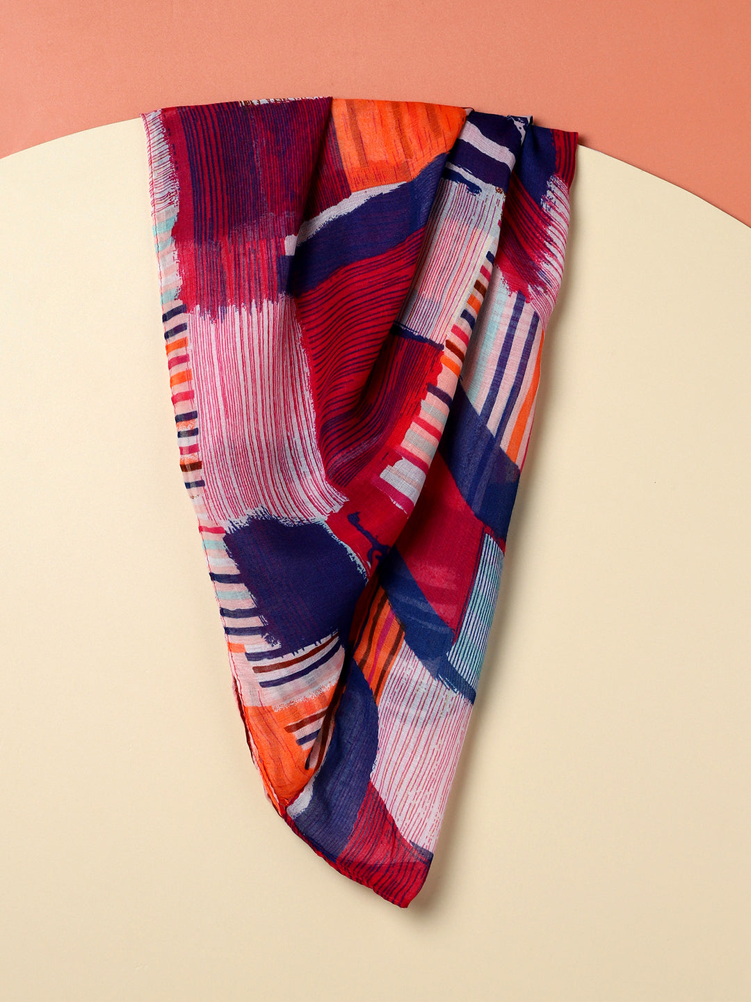 Printed Multicolor Scarf