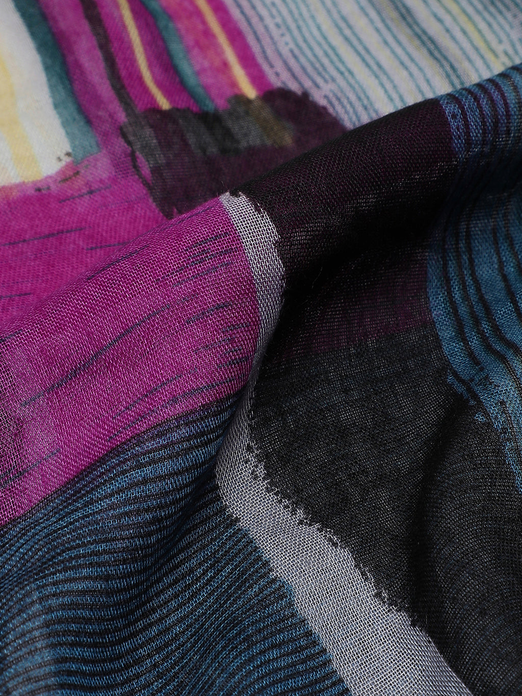 Women Printed Multicolor Scarf