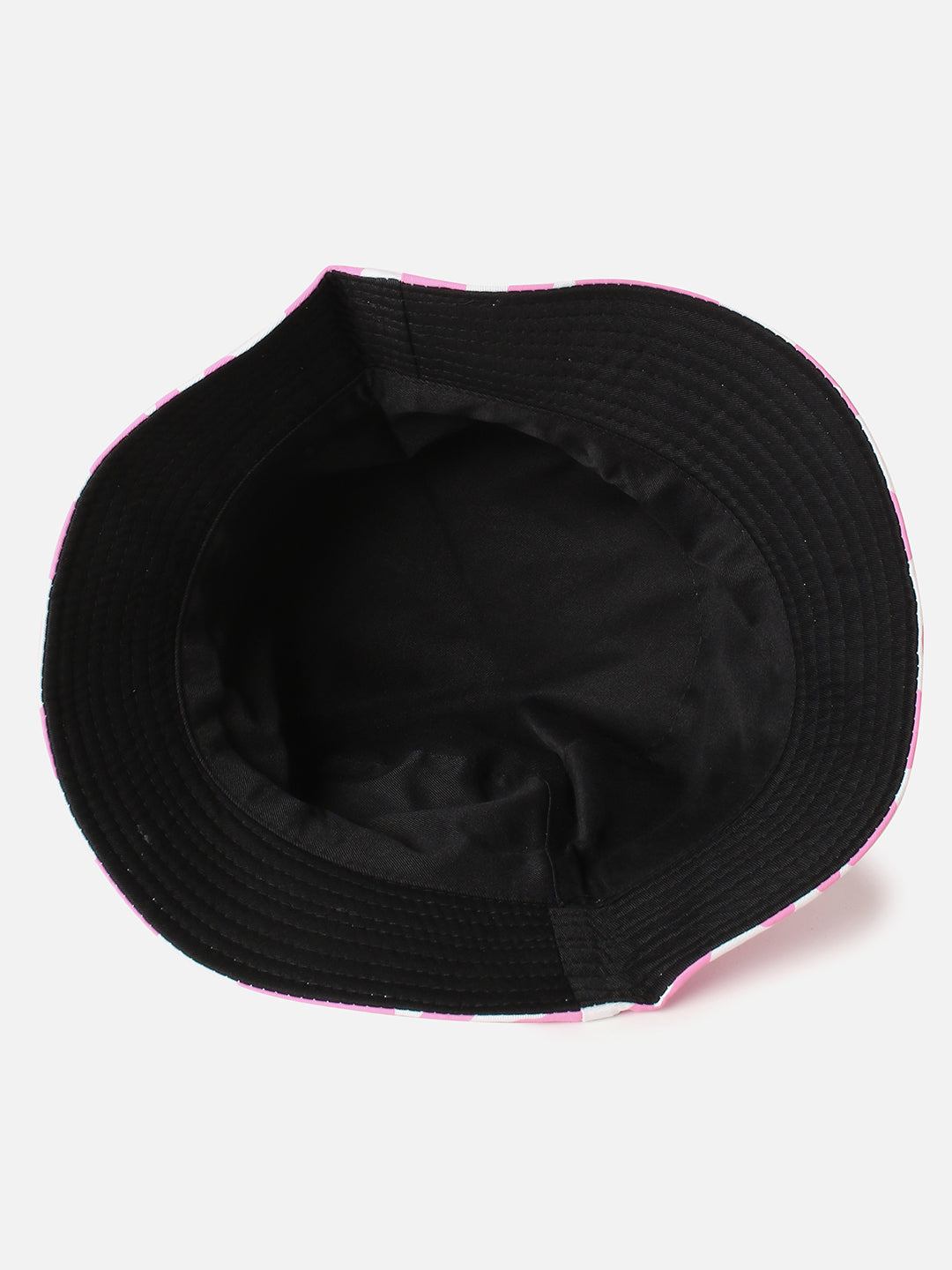 Women Pink stylish Printed Bucket Cap